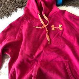Underarmour Pink Hoodie Medium